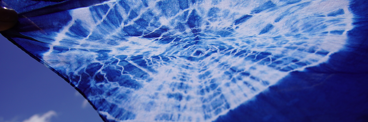 藍染体験の写真