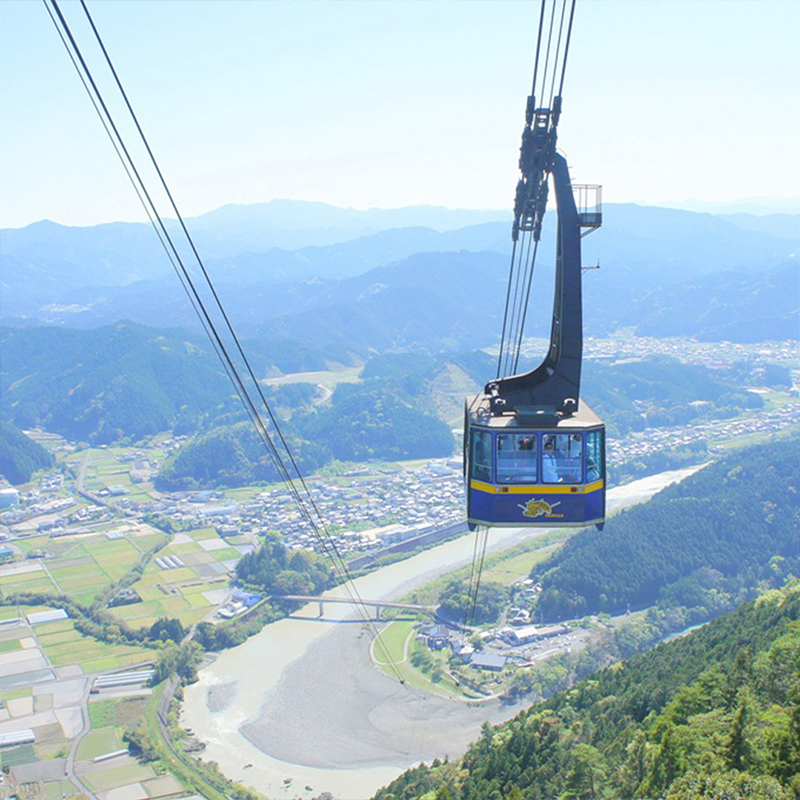 ロープウェイ写真