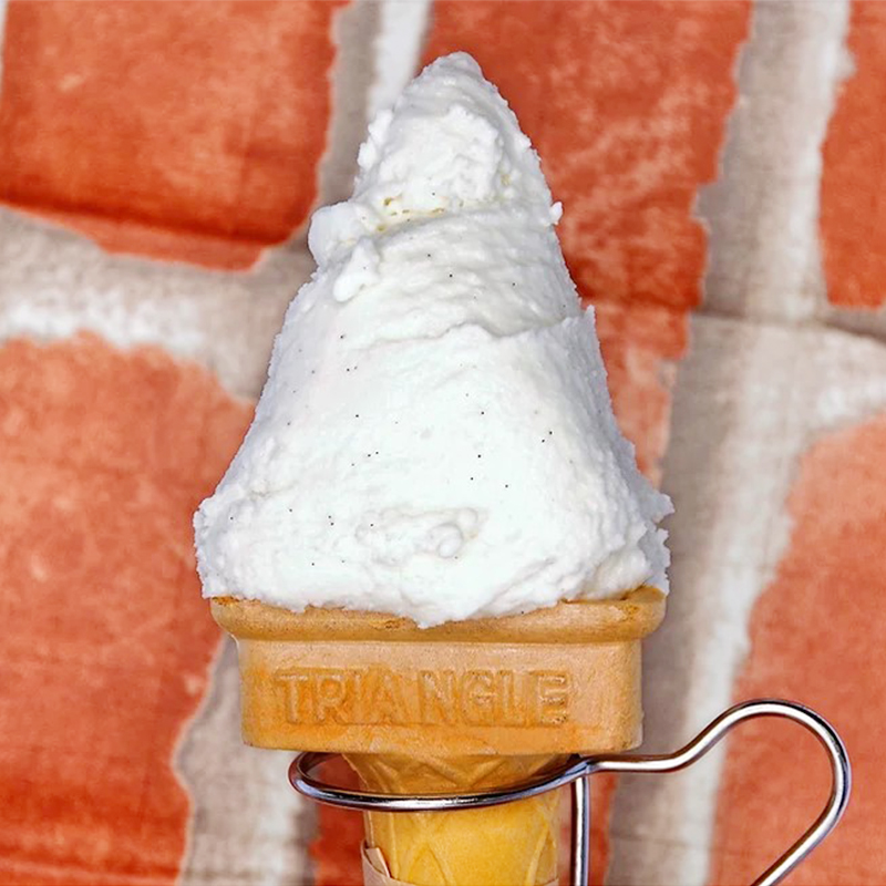 手作りジェラートの写真